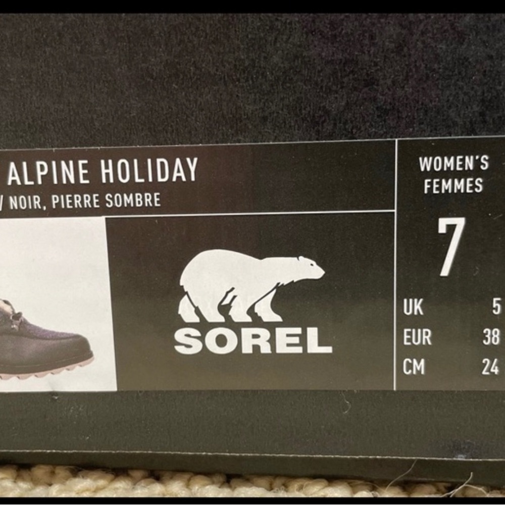 ✨ NEW Sorel Waterproof Black & Grey Boots ✨ - Picture 5 of 5